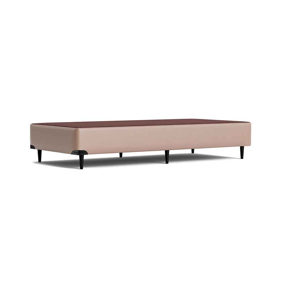 Base para Cama Box Solteiro Florence l (23x78x188) Creme