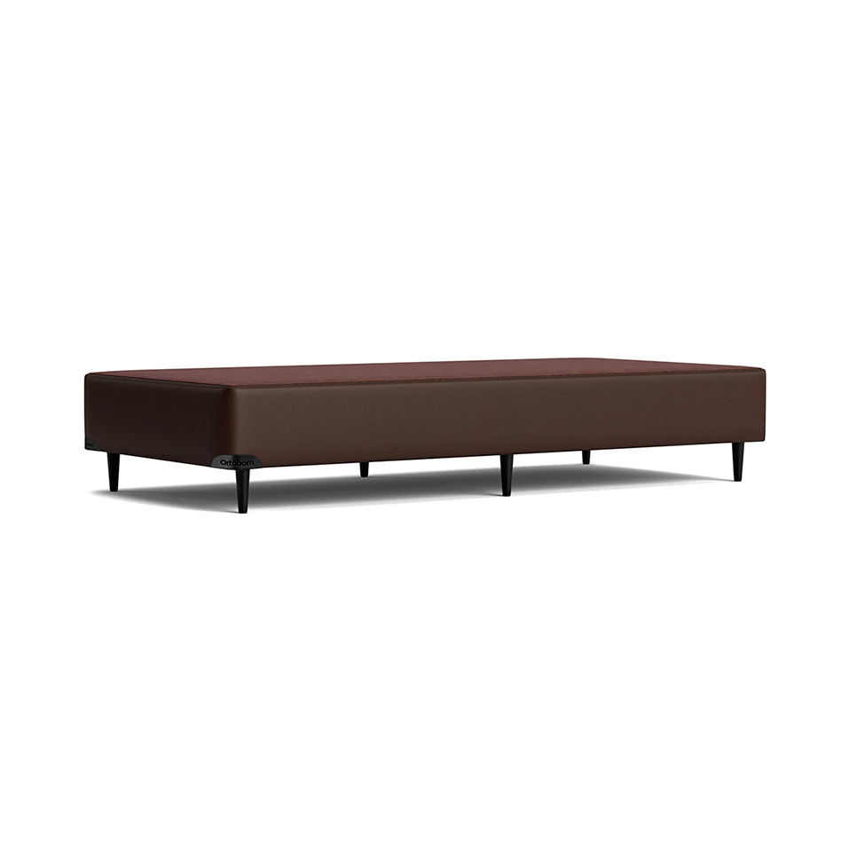 Base para Cama Box Solteiro Florence l (23x78x188) Marrom