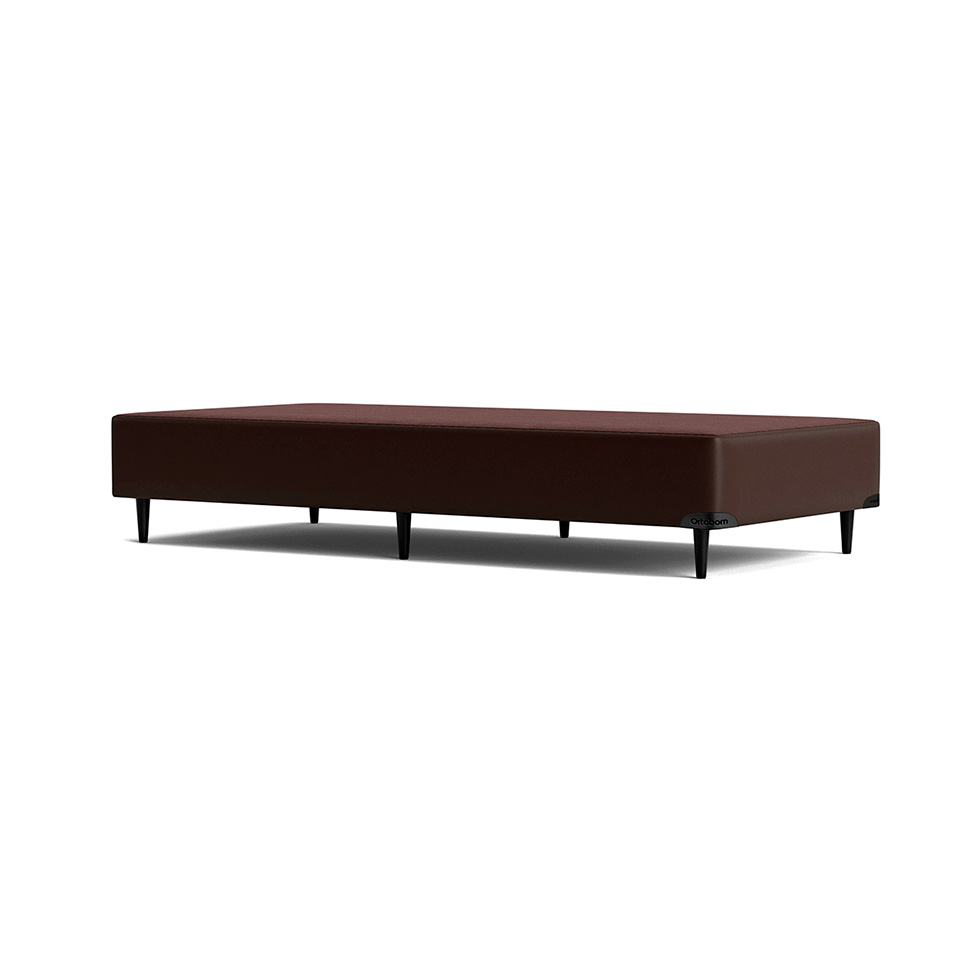 Base para Cama Box Solteiro Florence l (23x78x188) Marrom