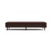 Base para Cama Box Solteiro Florence l (23x78x188) Marrom
