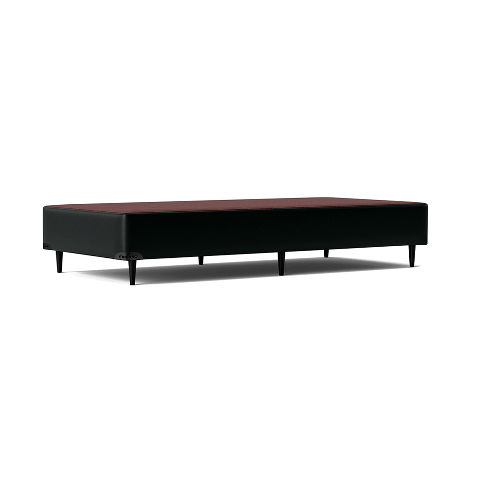 Base para Cama Box Solteiro Florence l (23x78x188) Preta