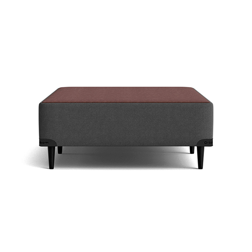 Base para Cama Box Solteiro Florence ll (23x108x198) Cinza