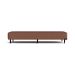 Base para Cama Box Solteiro Florence ll (23x108x198) Creme