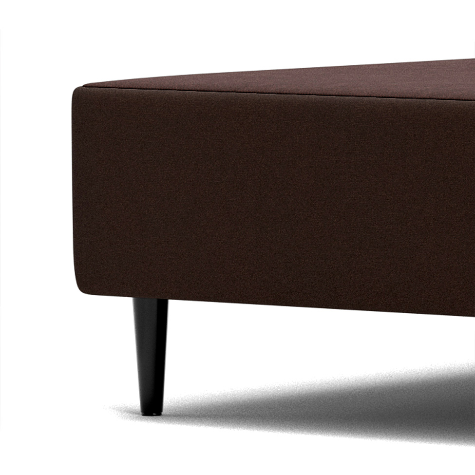 Base para Cama Box Solteiro Florence ll (23x108x198) Marrom