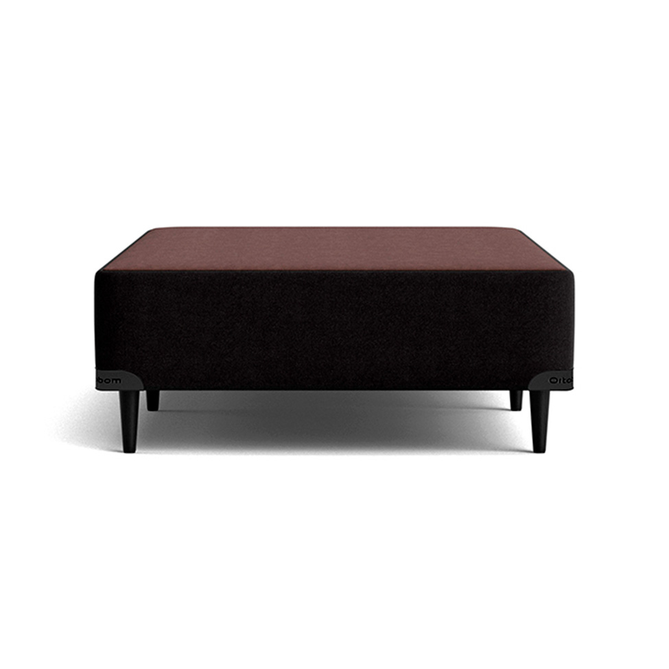 Base para Cama Box Solteiro Florence ll (23x108x198) Preta