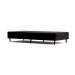 Base para Cama Box Solteiro Florence ll (23x108x198) Preta