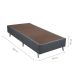 Base para Cama Box Solteiro Florence ll (23x78x188) Cinza