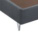 Base para Cama Box Solteiro Florence ll (23x78x188) Cinza