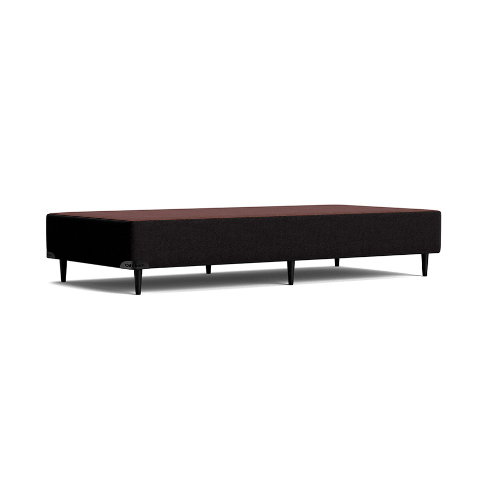 Base para Cama Box Solteiro Florence ll (23x78x188) Preta