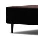 Base para Cama Box Solteiro Florence ll (23x78x188) Preta
