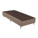 Base para Cama Box Solteiro Linen (23x108x198) Bege