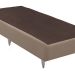 Base para Cama Box Solteiro Linen (23x108x198) Bege
