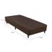Base para Cama Box Solteiro Linen (23x108x198) Marrom