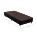 Base para Cama Box Solteiro Linen (23x108x198) Preta