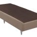 Base para Cama Box Solteiro Linen (23x88x188) Bege