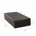 Base para Cama Box Solteiro Physical ll com Baú (39x88x188) Marrom