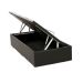 Base para Cama Box Solteiro Physical ll com Baú (39x88x188) Preta