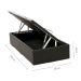 Base para Cama Box Solteiro Physical ll com Baú (39x88x188) Preta