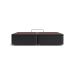 Base para Cama Box Super King Americana com Baú Cinza