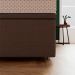 Base para Cama Box Super King Americana com Baú Marrom e Branca