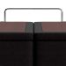 Base para Cama Box Super King Americana com Baú Preta