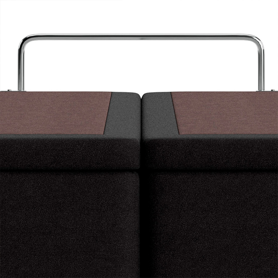 Base para Cama Box Super King Americana com Baú Preta