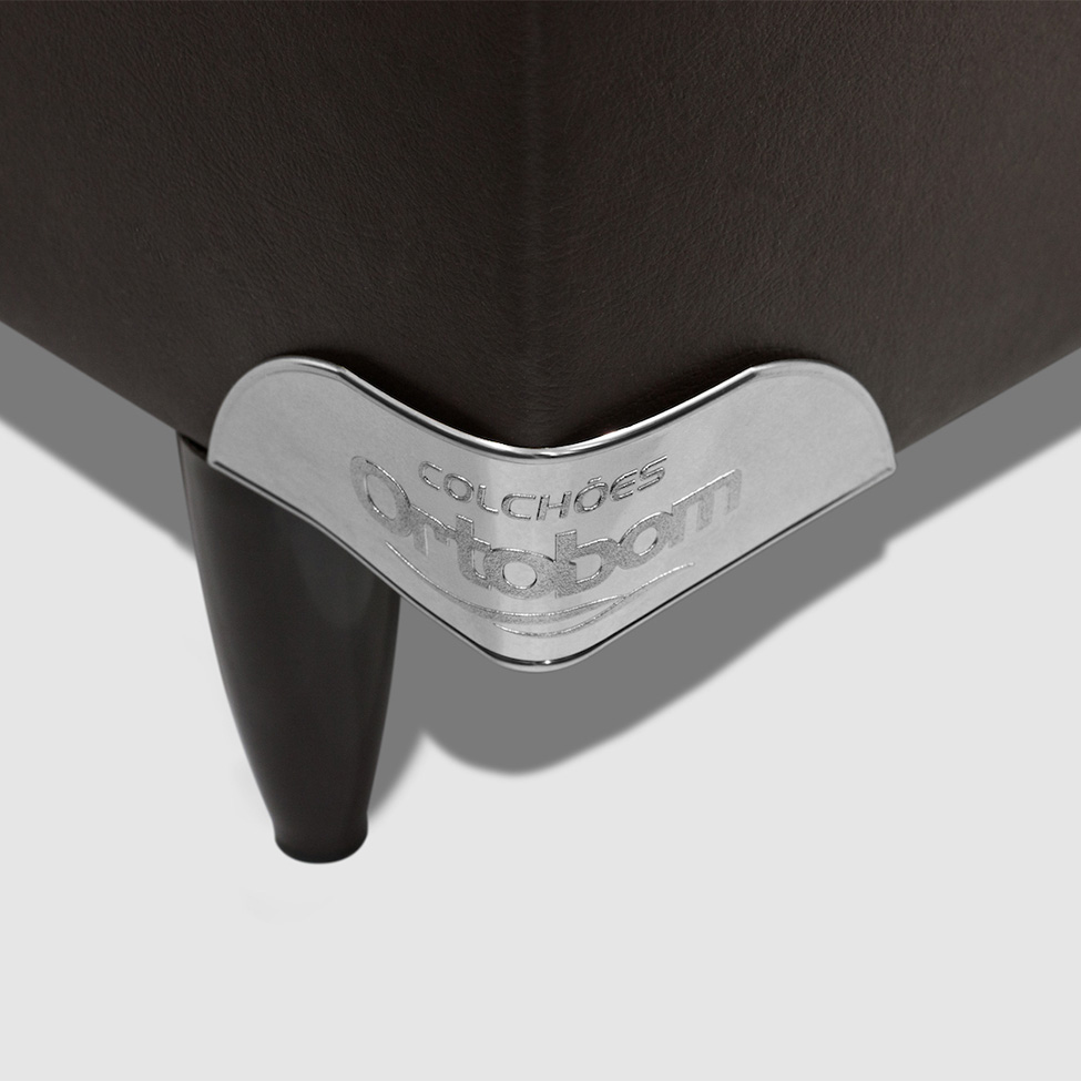 Base para Cama Box Super King Cori II Marrom