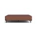 Base para Cama Box Viúva Camurça I Creme