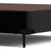Base para Cama Box Viúva Camurça I Preta