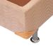 Base para Cama Box Viúva Camurça II Creme