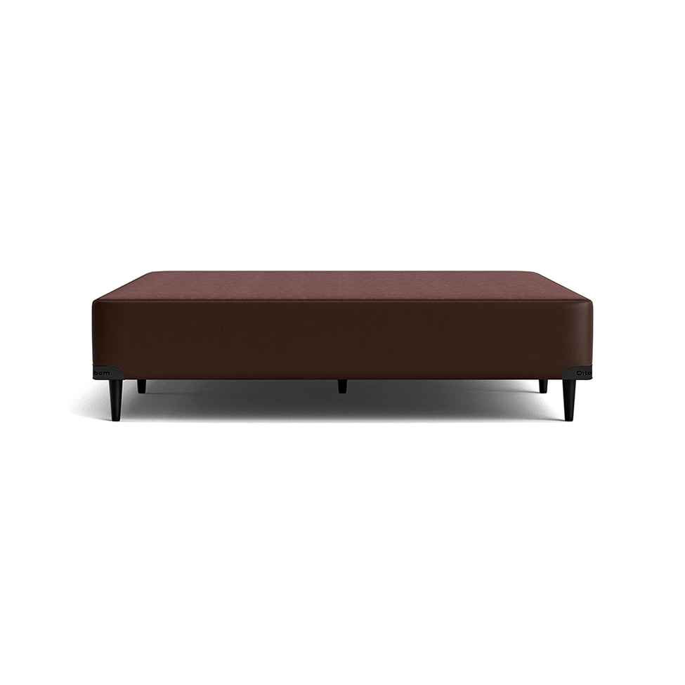 Base para Cama Box Viúva Cori I Marrom