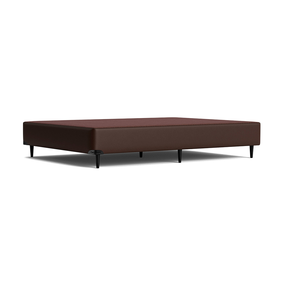 Base para Cama Box Viúva Cori I Marrom