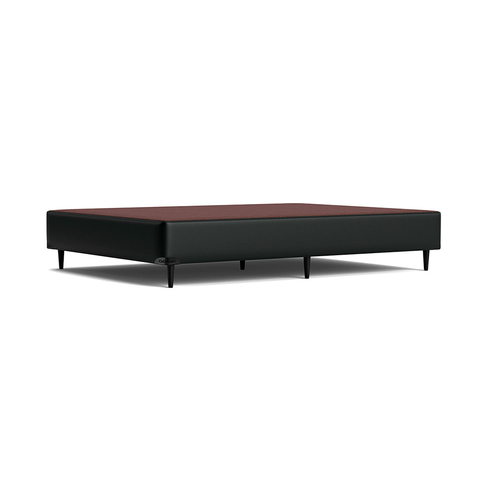 Base para Cama Box Viúva Cori I Preta