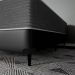 Base para Cama Box Viúva Cori I Preta