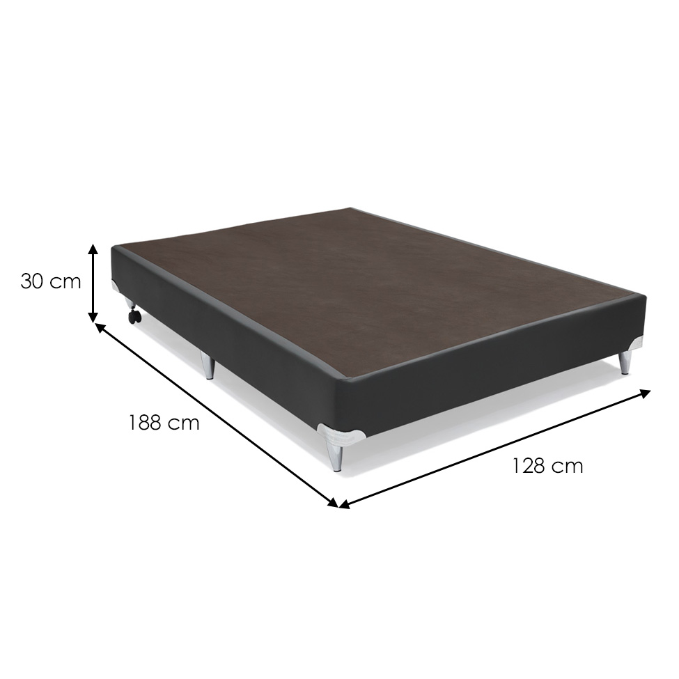 Base para Cama Box Viúva Cori III Cinza