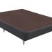 Base para Cama Box Viúva Linen (30x128x188) Cinza