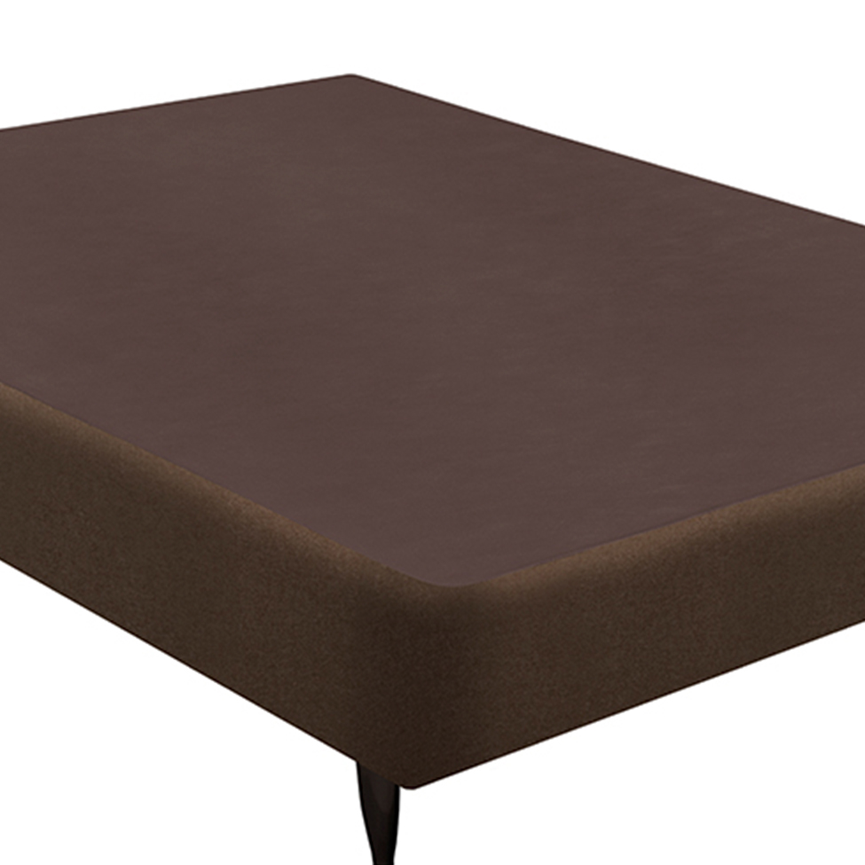 Base para Cama Box Viúva Linen (30x128x188) Marrom