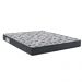 Cama Box Camurça I com Colchão Queen Espuma D33 Iso (18x158x198) Cinza e Grafite