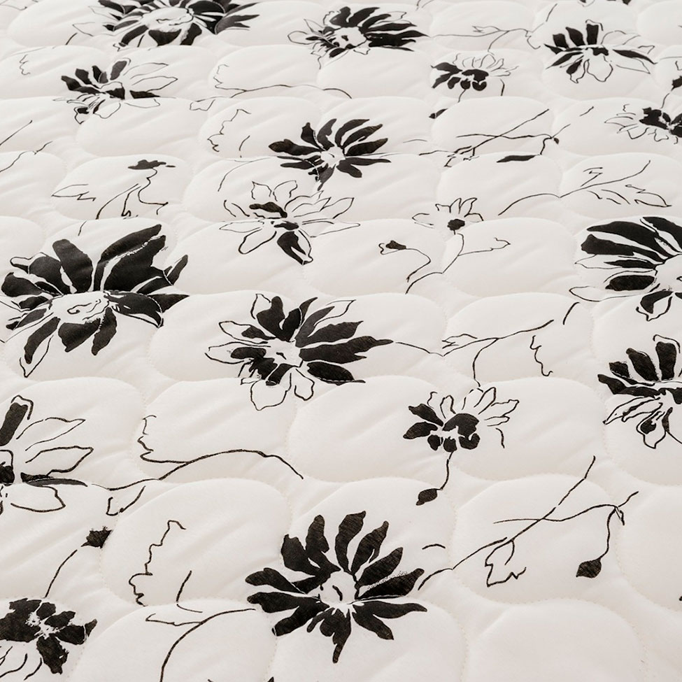 Cama Box Solteiro Conjugada Spring Molas Nanolastic Branca