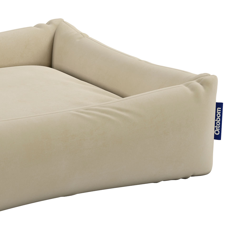 Cama para Pet Golden (18x45x30) Camurça Bege