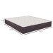 Colchão Casal Airtech D28 Ortopillow (28X138X188) Marrom e Branco