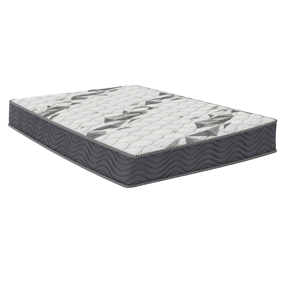 Colchão Casal Airtech D33 (18X138X188) Grafite e Branco