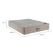 Colchão Casal Airtech Spring Mola Superpocket (25x138x188) Bege