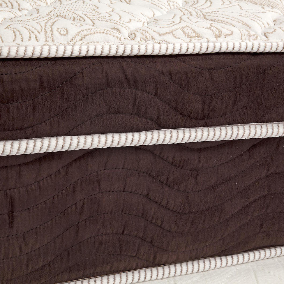 Colchão Casal Exclusive Ortopédico D26 (28x138x188) Branco e Marrom