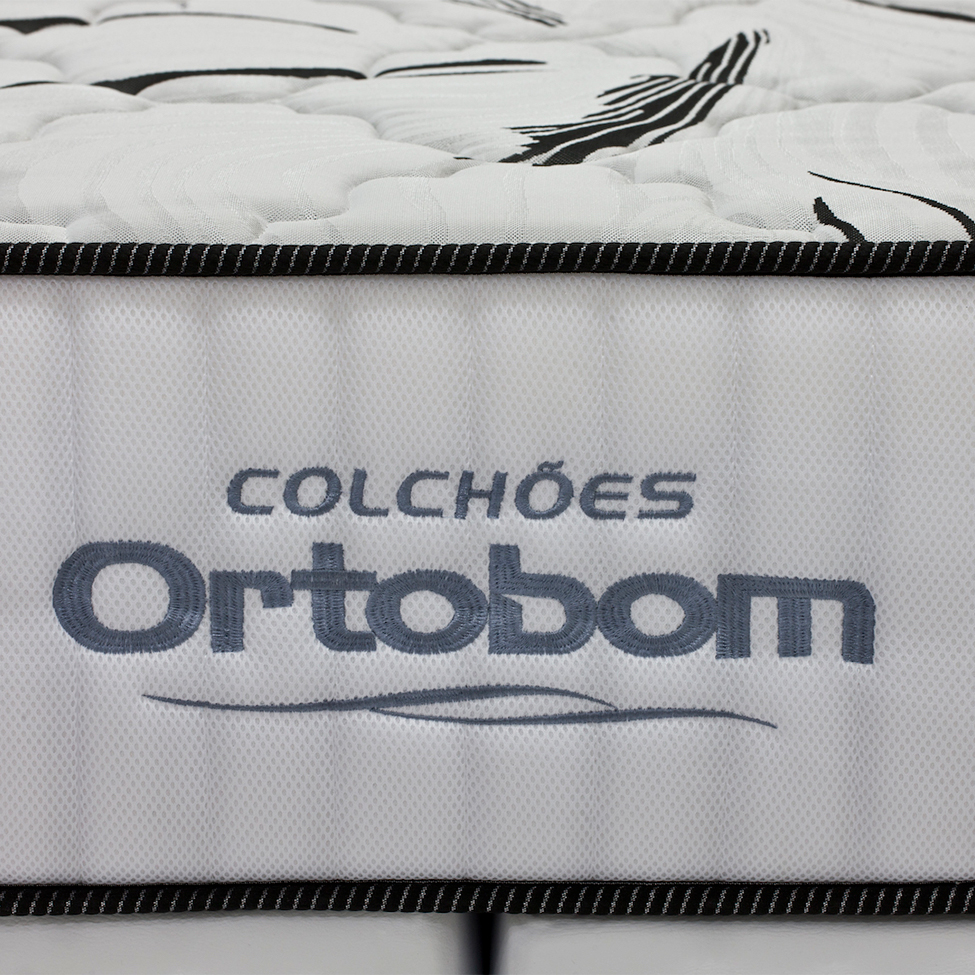 Colchão Casal Highfoam com Espuma HR 45 (28x138x188) Branco