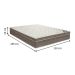 Colchão Casal Molas Ensacada Light Superpocket (25x138x188) Bege