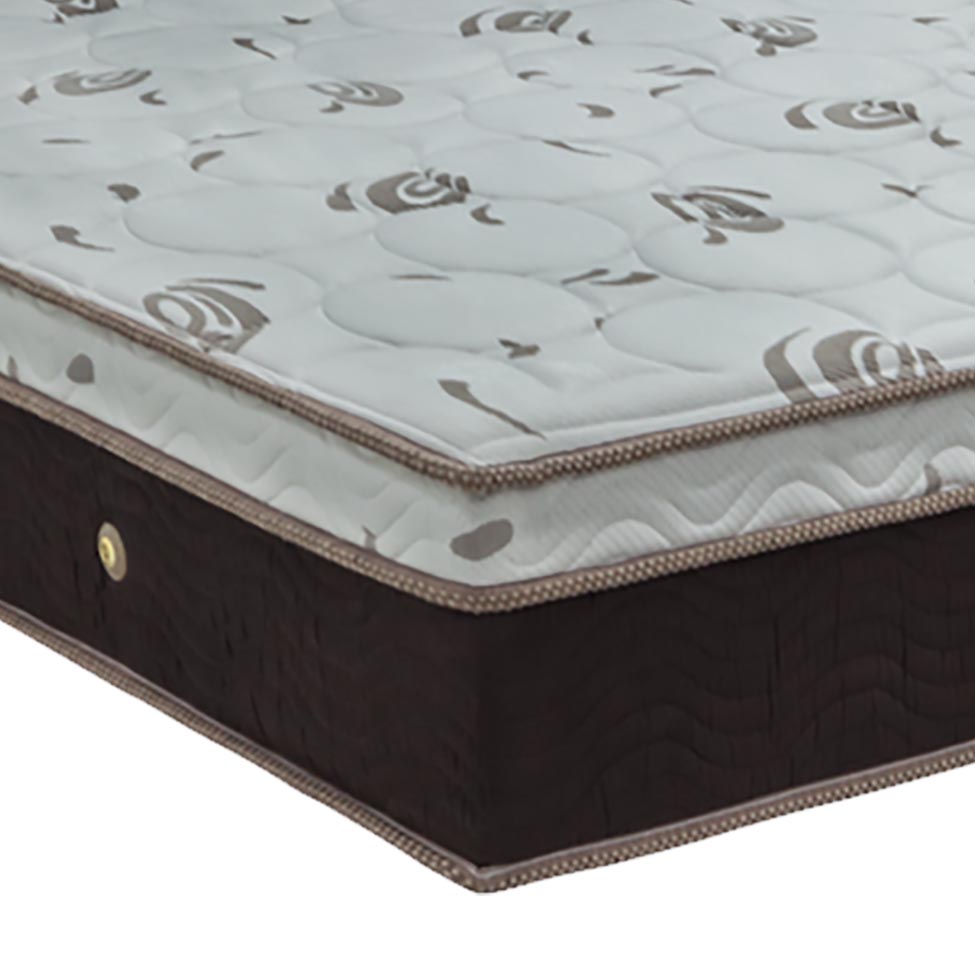 Colchão Casal Molas Ensacada Sleep King (32x138x188) Marrom
