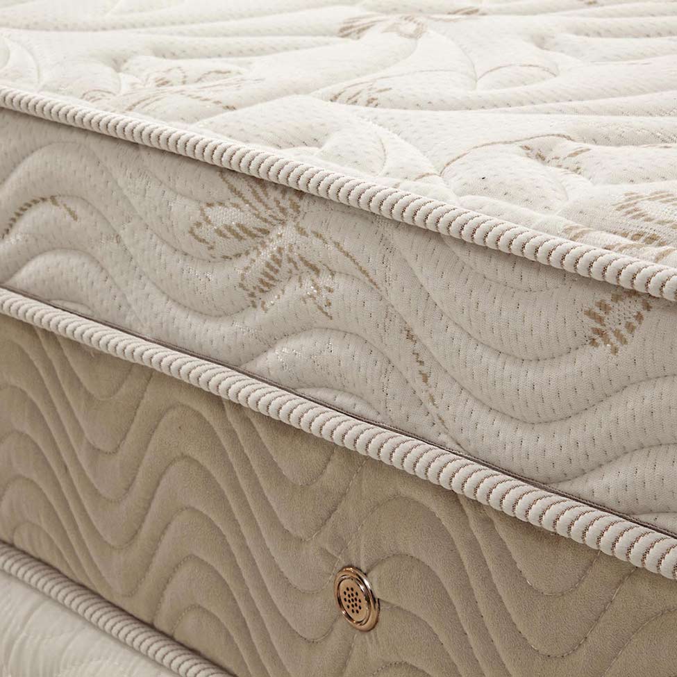 Colchão Casal Molas Nanolastic Elegant (27x138x188) Bege