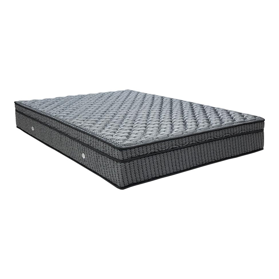 Colchão Casal Orthotel Espuma D28 Molas Superlastic 27x138x188 Grafite
