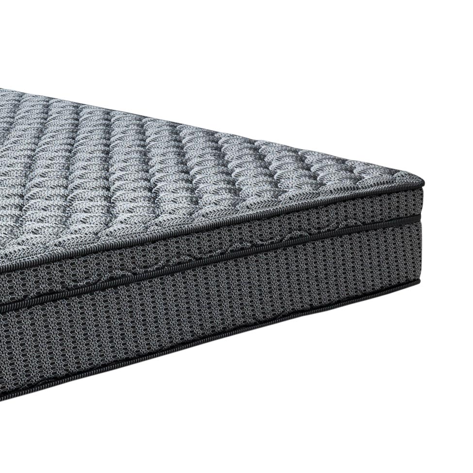 Colchão Casal Orthotel Espuma D28 Molas Superlastic 27x138x188 Grafite